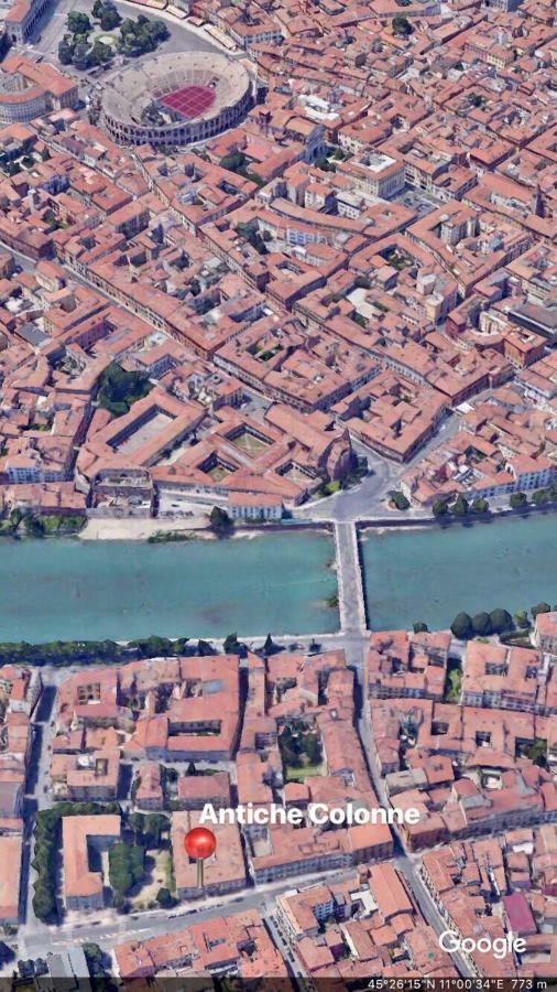 Antiche Colonne Suite Верона Экстерьер фото